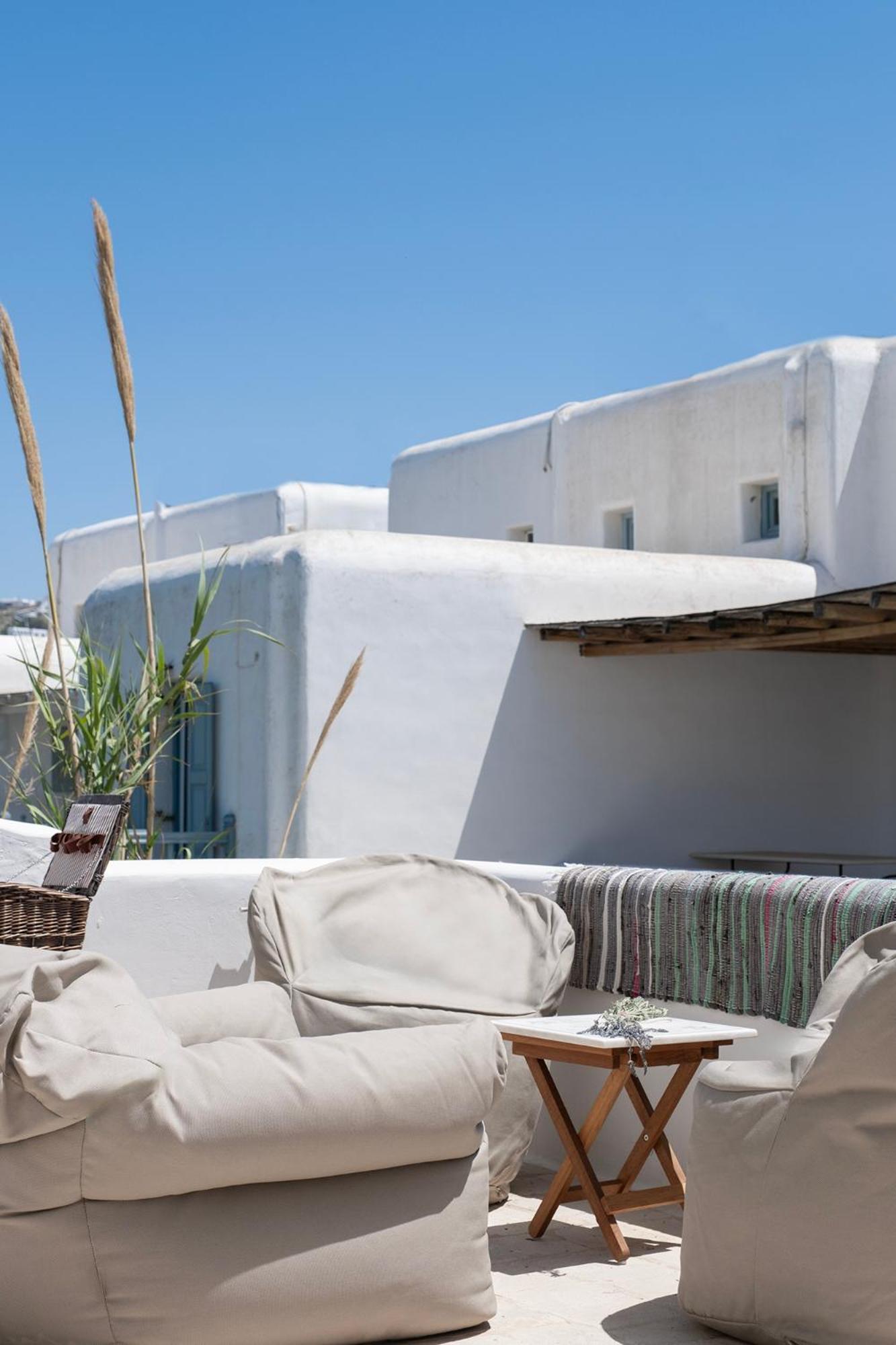 Mykonian Style W Shared Pool Houses & Nighttime Security Guard أورنوس المظهر الخارجي الصورة